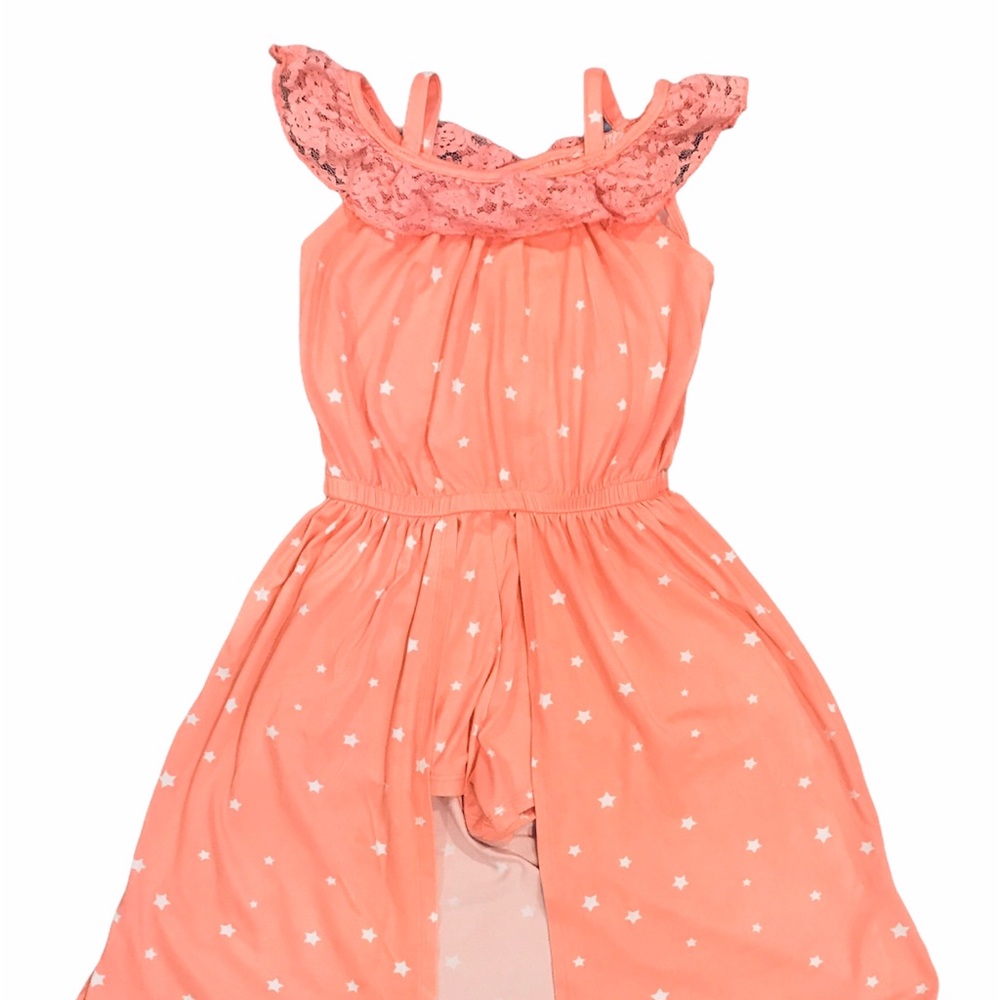 Girls romper dress. Size 5/6.